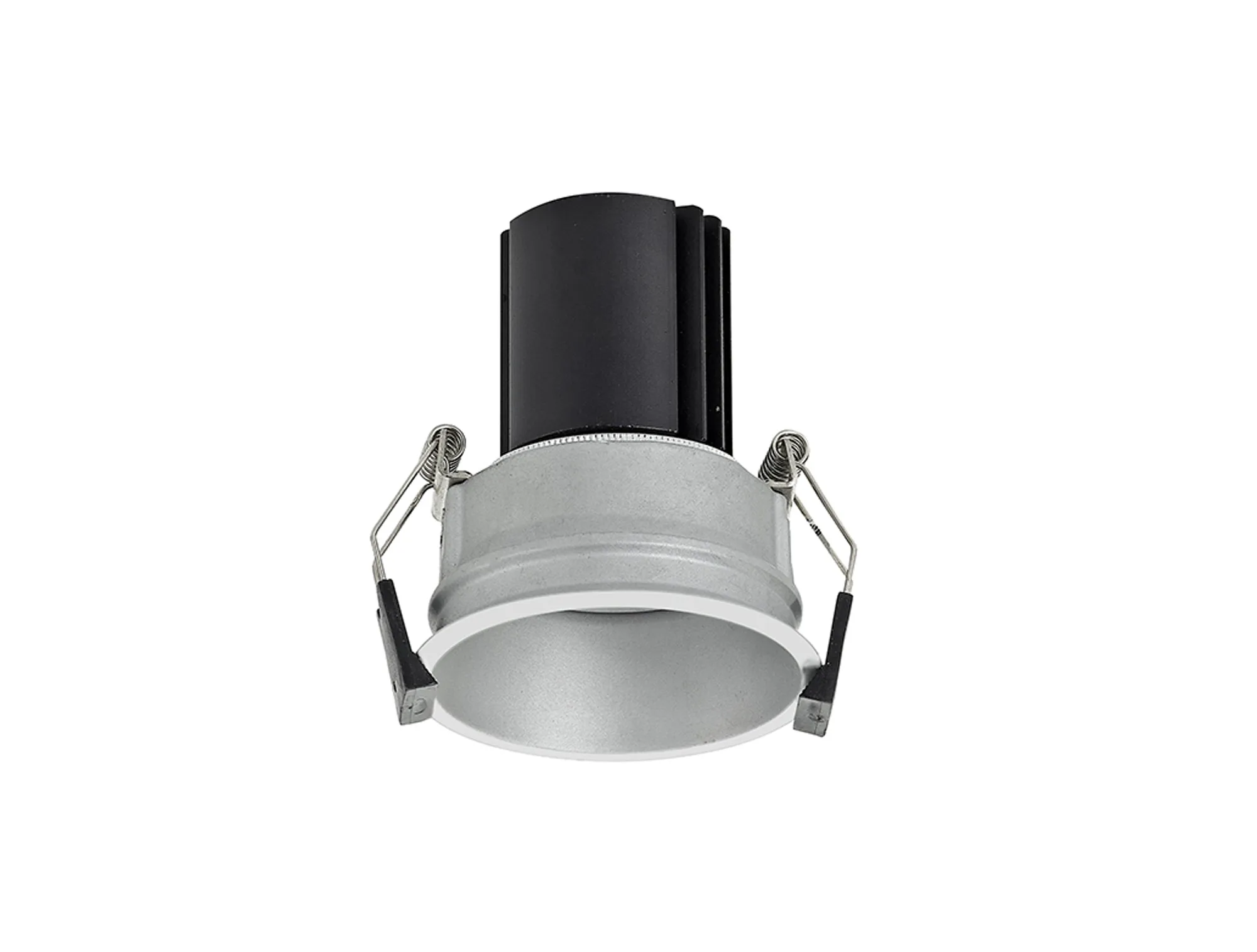Bania A 12 Powered by Tridonic  12W 2700K 1200lm 24° CRI>90 LED Engine, 350mA Silver Adjustable Recessed Spotlight, IP20 DM201730  Dlux Bania A 12